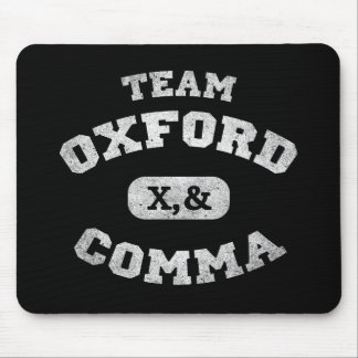 Oxford Comma Team 819 Mousepad