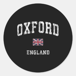 Oxford England Athletic Sports Runder Aufkleber
