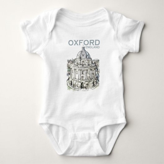 Oxford England Baby Strampler (Vorderseite)
