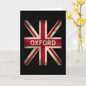 Oxford England Britain Uk History Vacation Souveni Karte (Gelbe Blume)