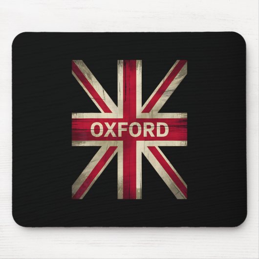 Oxford England Britain Uk History Vacation Souveni Mousepad (Vorne)