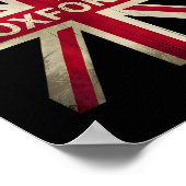 Oxford England Britain Uk History Vacation Souveni Poster (Ecke)