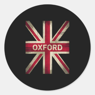 Oxford England Großbritannien Uk Geschichte Urlaub Runder Aufkleber