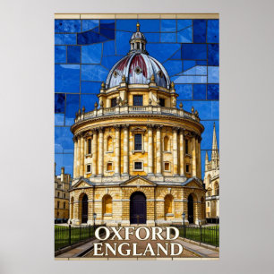 Oxford England Radcliffe Camera Reise 📚 Poster