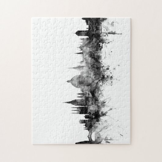 Oxford England Skyline Puzzle (Vertikal)