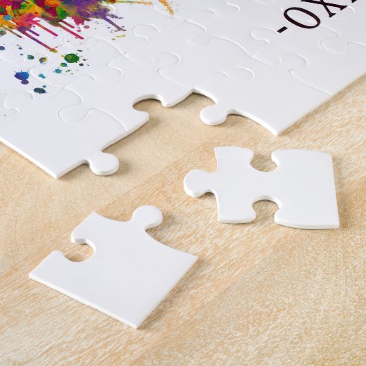 Oxford England Skyline Puzzle (Seite)