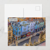 Oxford England Travel Foto Postkarte (Vorne/Hinten)