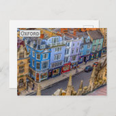 Oxford England Travel Foto Postkarte (Vorne/Hinten)
