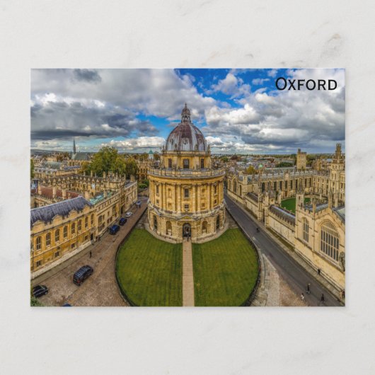 Oxford England Travel Foto Postkarte (Vorderseite)