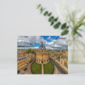 Oxford England Travel Foto Postkarte (Stehend Vorderseite)
