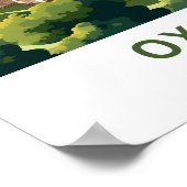 Oxford England Travel Print Poster (Ecke)