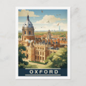 Oxford England Vintag Fame Place Postkarte (Vorderseite)