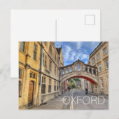 Oxford Feiertagspostkarte (Vorne/Hinten)
