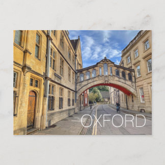Oxford Feiertagspostkarte