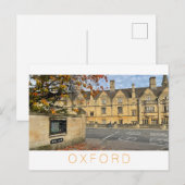 Oxford Feiertagspostkarte (Vorne/Hinten)