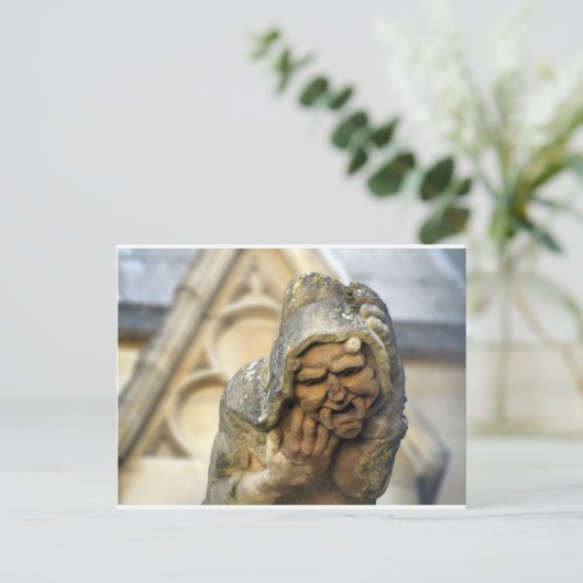Oxford Gargoyle Postkarte (Stehend Vorderseite)