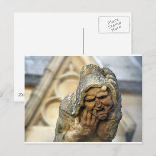 Oxford Gargoyle Postkarte (Vorne/Hinten)