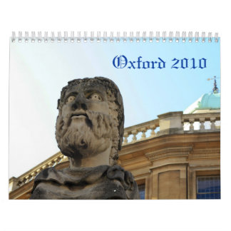 Oxford, Großbritannien 2010 Kalender