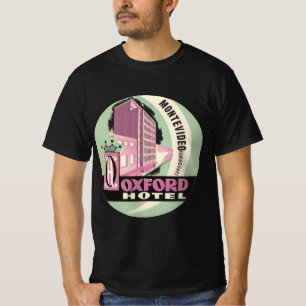 Oxford Hotel, Montevideo, Uruguay, Vintage Reise T-Shirt