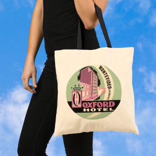 Oxford Hotel, Montevideo, Uruguay, Vintage Travel Tragetasche