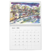 Oxford in Watercolor 2021 Calendar Kalender (Mär 2026)