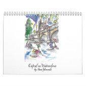 Oxford in Watercolor 2021 Calendar Kalender (Titelbild)