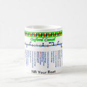 Oxford-Kanal-Weg-Karte (1 von 4) Tasse (Mittel)