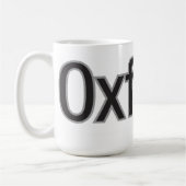 Oxford-Komma-Tasse Kaffeetasse (Links)