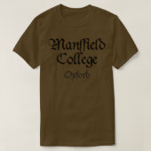 Oxford Mansfield Uni Medieval University T-Shirt (Design vorne)