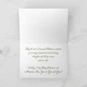 “Oxford Mill Ruins” Christmas Card Karte (Innenseite)