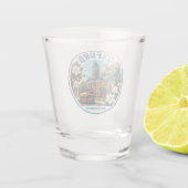Oxford Mississippi Schnapsglas (Rückseite)