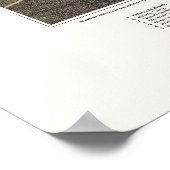 Oxford NY Panoramic Map 1888 Poster (Ecke)