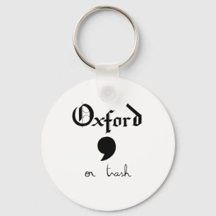 Oxford oder Abfall Schlüsselanhänger