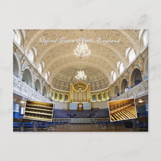 Oxford Orgel Postkarte (Vorderseite)
