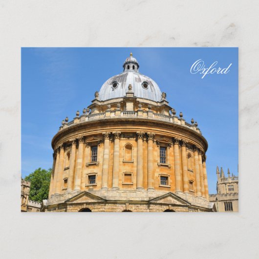 Oxford, Oxfordshire, England Postkarte (Vorderseite)