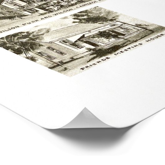 Oxford, PA Panoramic Map - 1907 Poster (Ecke)