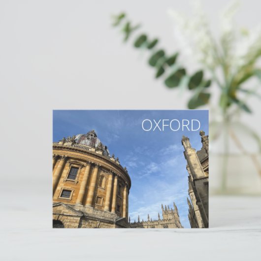 Oxford Postkarte (Stehend Vorderseite)