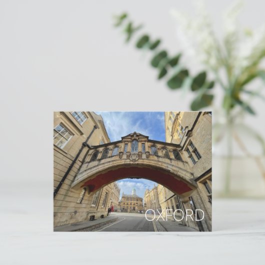 Oxford Postkarte (Stehend Vorderseite)