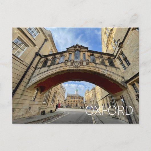 Oxford Postkarte (Vorderseite)
