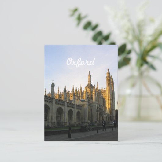 Oxford Postkarte (Stehend Vorderseite)
