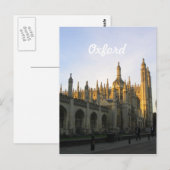Oxford Postkarte (Vorne/Hinten)
