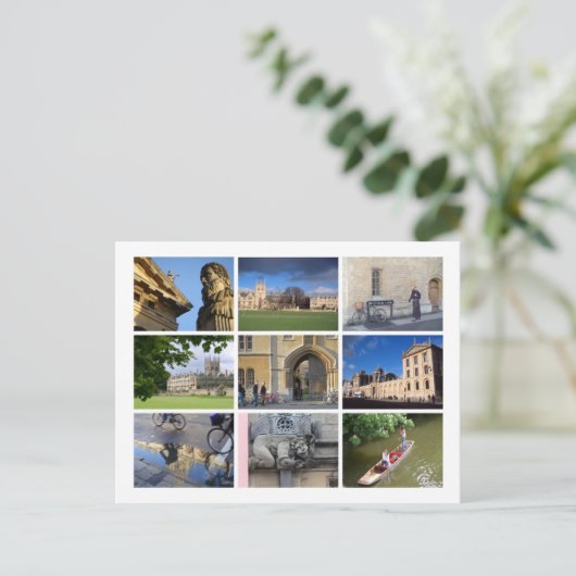 Oxford Postkarte (Stehend Vorderseite)