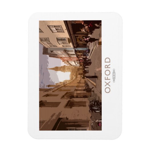 Oxford Railposter Magnet (Vertikal)