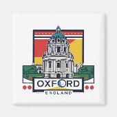 Oxford Sehenswürdigkeit Magnet (Vorne)
