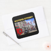 Oxford Street Aufkleber in Schwarz (Umschlag)