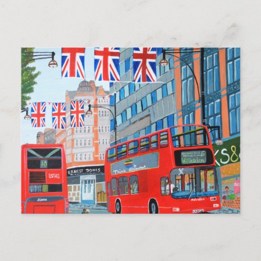 Oxford Street Einladung (Vorderseite)