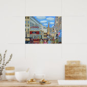 Oxford Street London Poster (Küche)