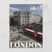 Oxford Street, London Postkarte (Vorderseite)