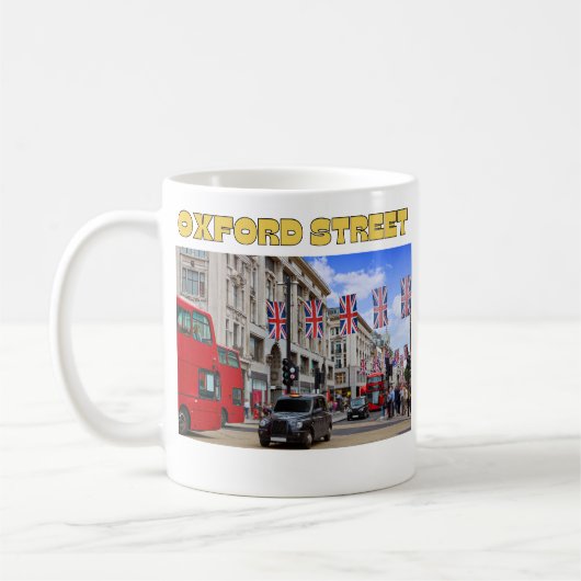 Oxford Street Mug Kaffeetasse (Links)