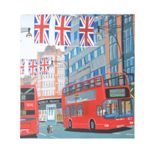 Oxford Street - Queen's Diamond Jubilee Notizblock